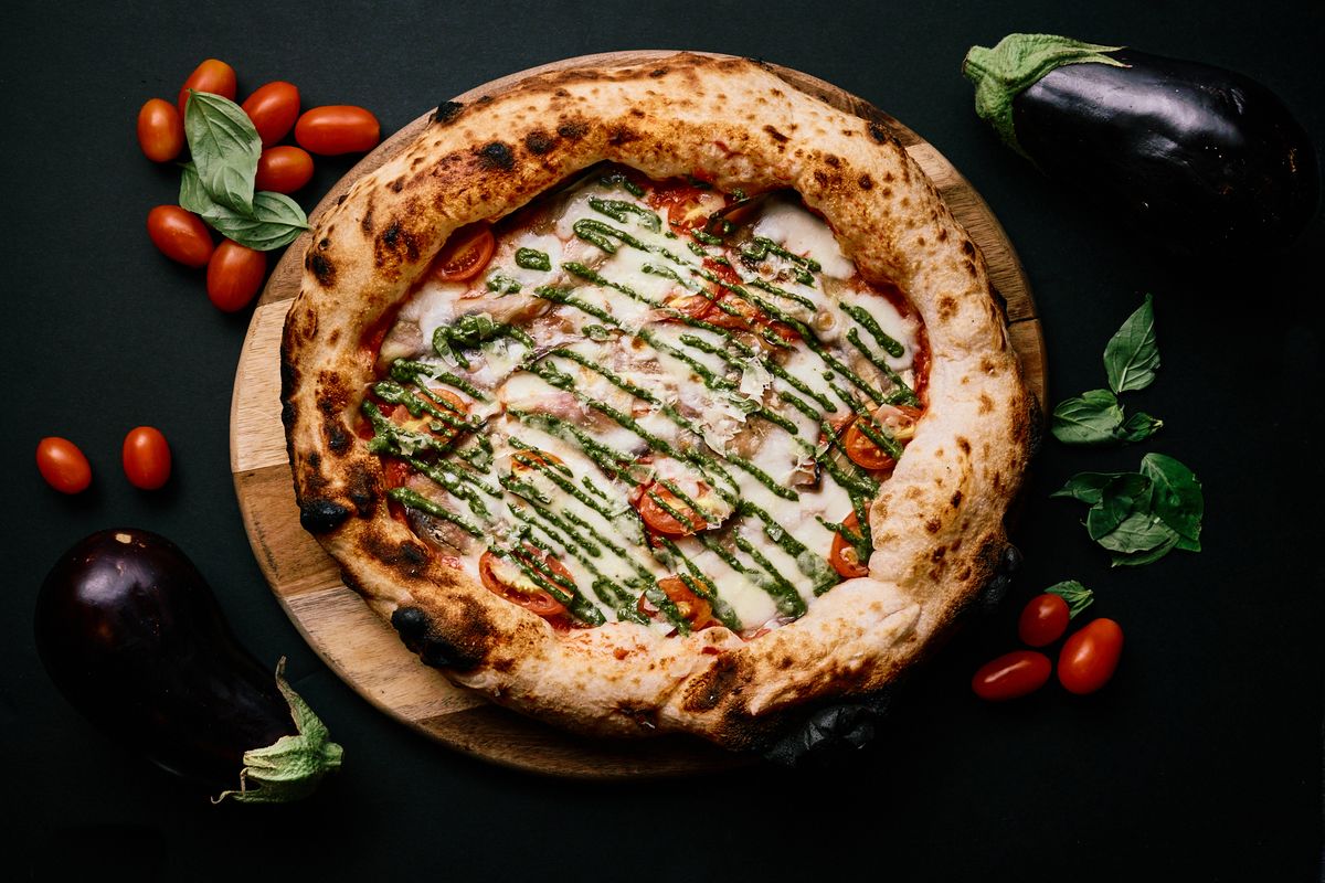 Yes, on a Pizza
